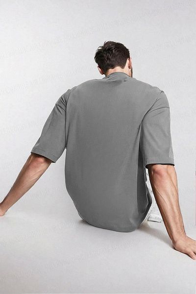 Teenage Millionaire Ανδρικό μπλουζάκι Spectacular Grey Oversize Salas