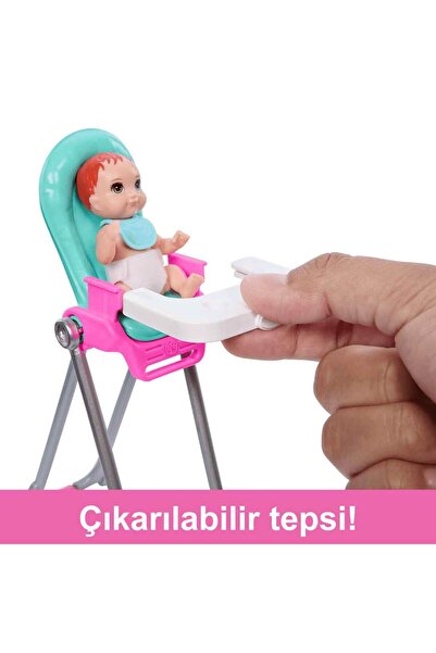 Barbie Skipper Bebek Bakıcısı Oyun Seti HTK35