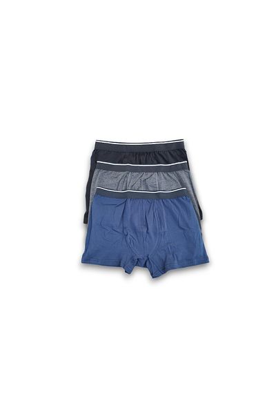 ZIDAN Men's Boxer Shorts - Made in Turkey Black-Anthracite-Dark Blue - 12PCS - M-L-XL-2XL
