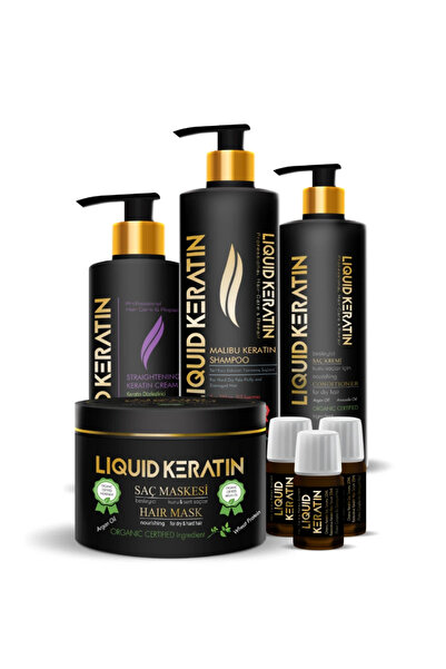 Liquid Keratin Onarıcı Saç Botoksu No 1 - Yıpranan Yanan Kopan Kırılan Saçlar...