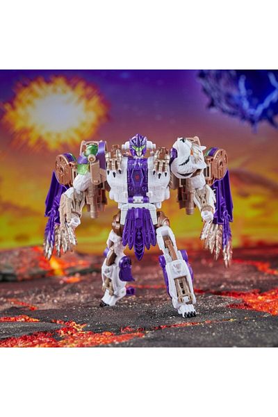 Hasbro Figurina Transformers Generations Legacy United Leader Class Beast Wars Universe Tigerhawk, 19 cm