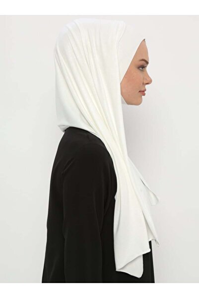 Ecardin Women's Ecru Practical Plain Shawl