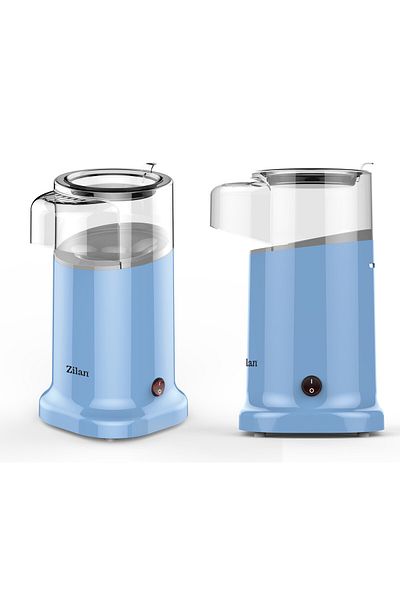 Zilan Home Zilan Popcorn Maker ZLN-3147, Power 1200W, hot air jet system, Blue