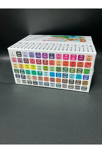 penmark Double Sided Tip Marker 72 Colors a Quality Special Box