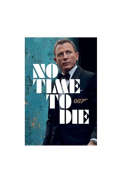 James Bond Poster James Bond No Time To Die - Azure Teaser , 61x91,5 cm, Zumzeria ®