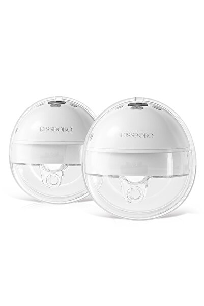 KISSBOBO Electric Double Breast Pump 4 Modes, 19 Levels, 320 Mmhg Powerful an...