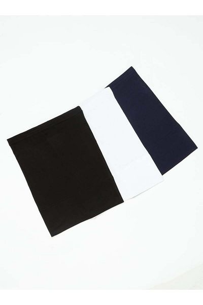 Ecardin Triple Practical Pipe Cap - Black White Navy Blue -
