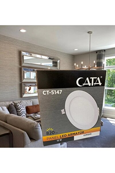 Cata CT-5147G 12W Slim Panel (Günışığı)