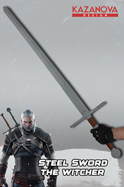 Kazanova Design Steel Sword Geralt Katlanabilir Kılıç The Witcher (110 CM)