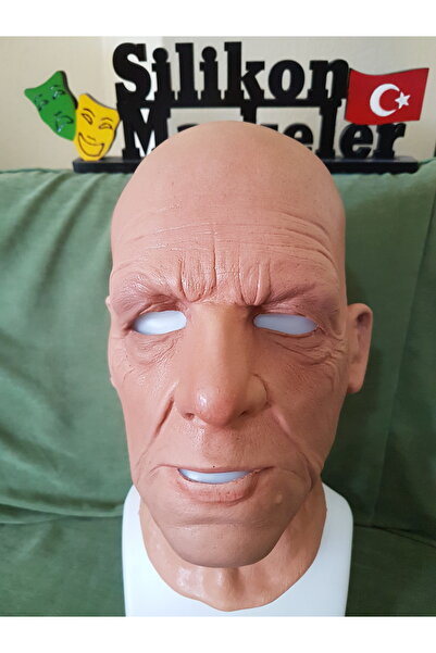 Silikon Maskeler Türkiye Yaşlı Latex Insan Maskesi