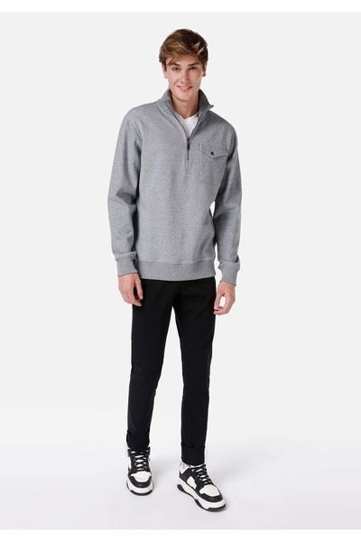 Colin's Gri Erkek Tshirt U.kol