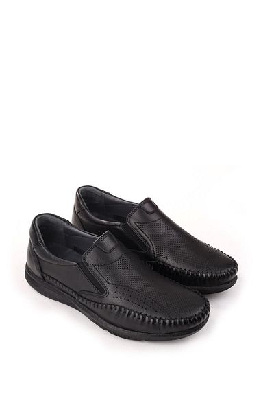 JAMES FRANCO 250 Men's Genuine Leather Laceless Orthopedic Casual Shoes
