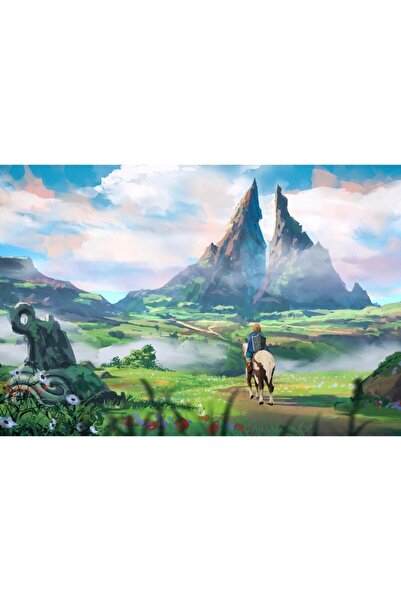 OEM Poster Legend Of Zelda Scenery, 61x90cm, Zumzeria ®