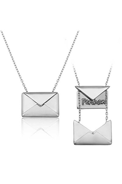 Silver Letter to Girlfriend Women Necklace Sl4693