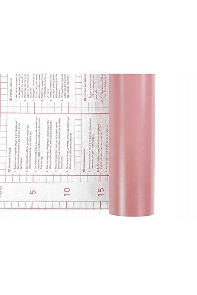 d-c-fix 176-0687 Düz Mat Gül Kurusu Kendinden Yapışkanlı Folyo ( 45 Cm X 1 Mt )