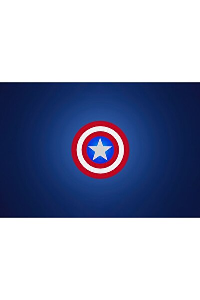 OEM Poster Captain America Minimalist Logo, 61x90cm, poster2552, Zumzeria ®