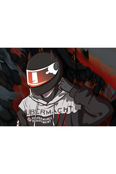 OEM Κράνος με κουκούλα Urban Nex, 61x90cm, poster659, Zumzeria ®