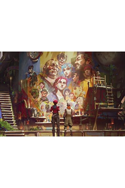 OEM Poster Arcane Vi And Ekko, 61x90cm, Zumzeria ®