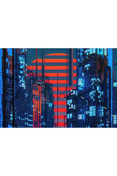 OEM Poster Scifi World Sunset, 61x90cm, poster1325, Zumzeria ®