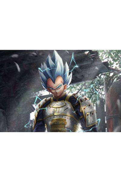 OEM Poster Samurai Vegeta Dragon Ball, 61x90cm, poster2965, Zumzeria ®