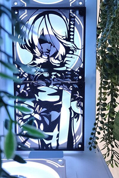 Caseybox Nier Automata 2B 120x240 mm Uyumlu Oyun Pc Aksesuarı, Masaüstü Bilgi...