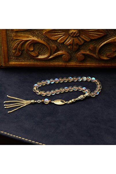 Burhan Sağlam Gümüş İmame Gümüş Püskül Küre Kesim 8.x8 mm Doğal Termal Kuvars...