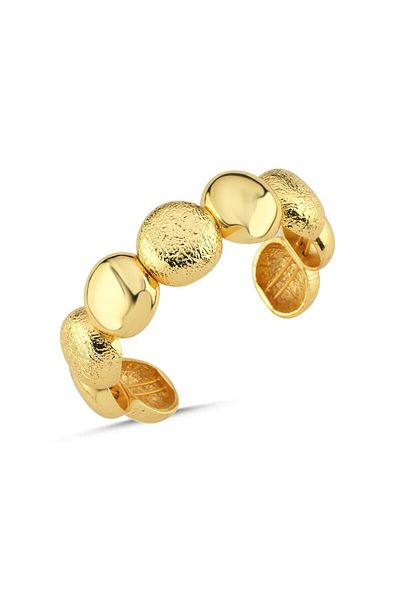 CHARMLUCKY Oval Plate Bracelet