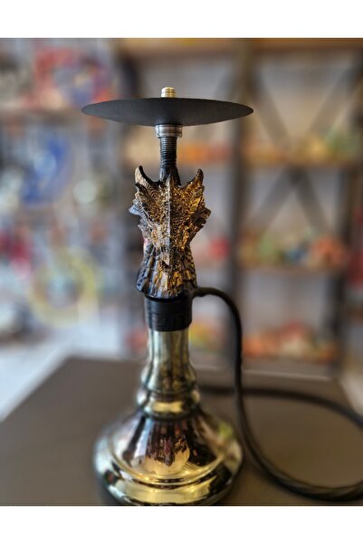 shop Gold Ejderha Nargile + toprak lüle