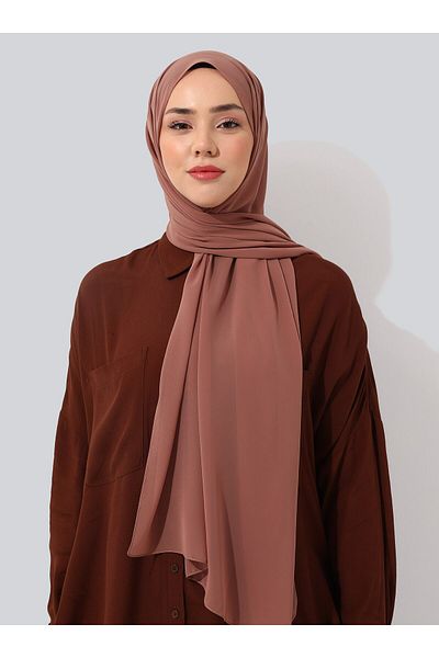 Tuva Tuva Chiffon Shawl - Hot Chocolate
