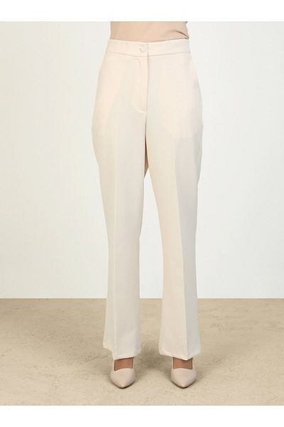 Refka Σετ βραδινό φόρεμα Cream Refka Poplin Chiffon