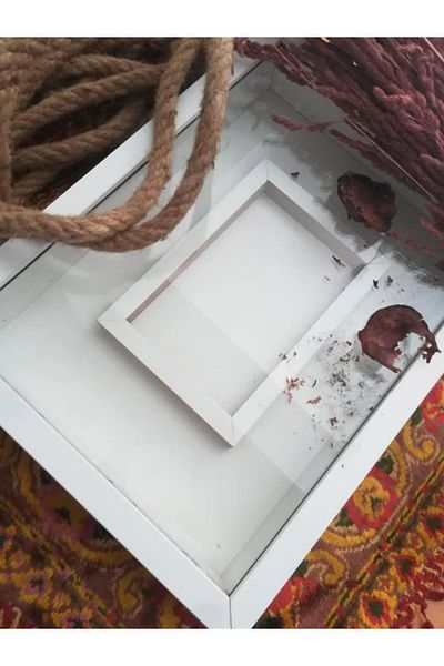 OBK DEKOR 32*28 Size Movable Glass Memory Frame