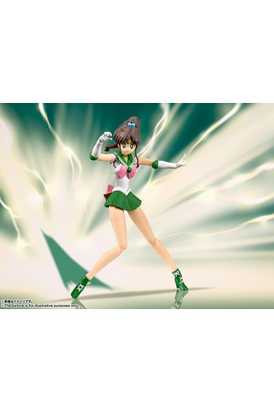 BANDAI Tamashii Nations Sailor Moon Sailor Jupiter Animation Color Edition Bandai S.H.Figuarts Shf Figure