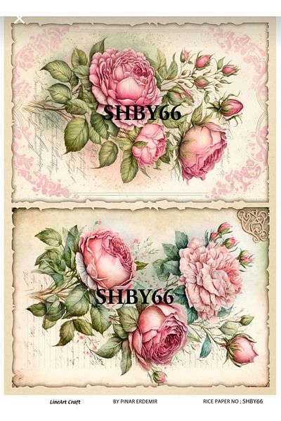 LİNEART Lineart Brass Decopage Shby66