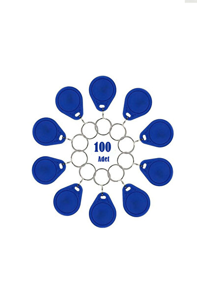 LinaS Anahtar Tip Proximityi 125 Khz Personel Kartı 100 Adet