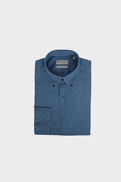 Kadir Büyükkaya Men's Collar Buttoned Shirt-Kax4681S