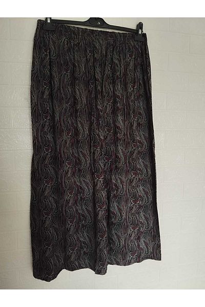 anne moda ankara Size 44-48 Viscose Mother Skirt