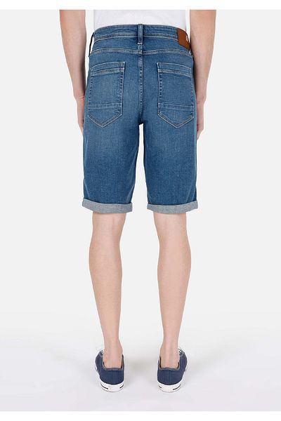Colin's Straight Fit Low Waist Men's Dark Indigo Jean Shorts
