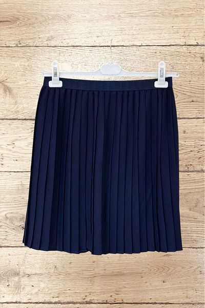 Puane Γυναικεία πλισέ φούστα Innerwear ΣΚΟΥΡΟ ΜΠΛΕ 40002