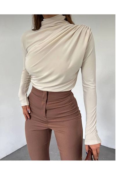 MODA Sandy Blouson with Shirring