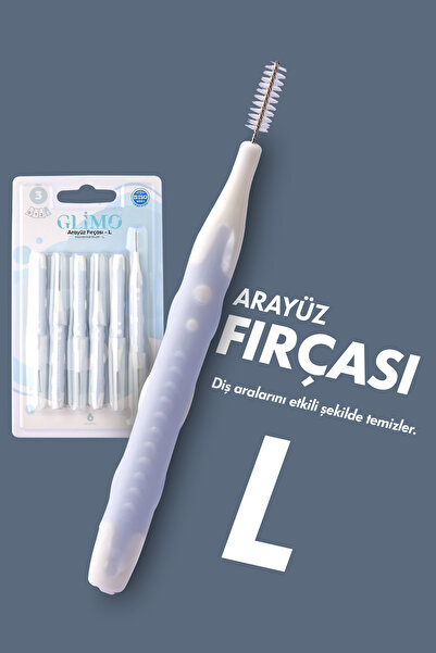 Glimo Ara Yüz Fırçası 6’lı | Derin Diş Arası Temizlik, Plak & Bakteri Karşıtı...
