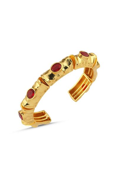 CHARMLUCKY Antique Bone Stone Bracelet