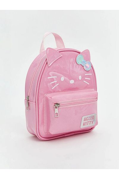 LC Waikiki Accessories Pink Hello Kitty Embroidered Girl's School Bag
