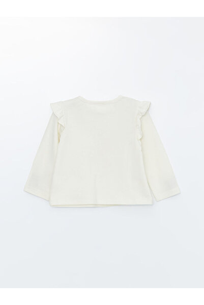 LC Waikiki Lcw Crew Neck Printed Baby Girl Blouse and Leggings 2 Pack