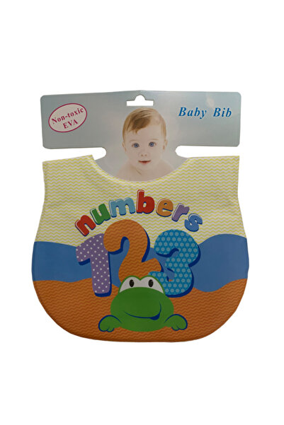 Generic تصميم أرقام مريلة بلاستيكية للأطفال