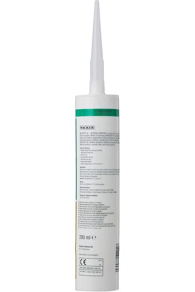 Wacker GP General Purpose Silicone Wacker Clear (280 ml)