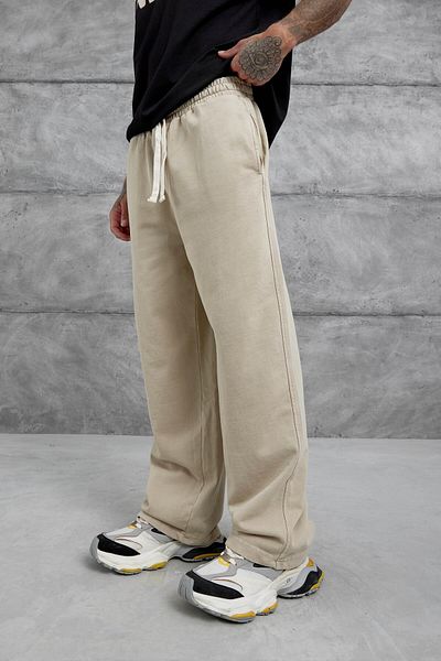 NOMARC Παπούτσια αθλητικής φόρμας Cream Washed Basic Baggy