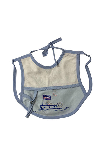 Generic Baby Bib Cotton B-1383 / Blue
