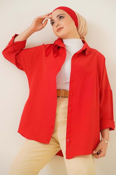 leyla sanat sanata yeni bir bakış açısı Modest Shirt - Regular fit