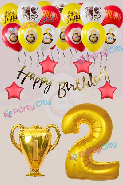Party City Σετ γιορτής γενεθλίων με θέμα το Champion Trophy