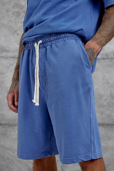 NOMARC Pantaloni scurți oversize albaștri